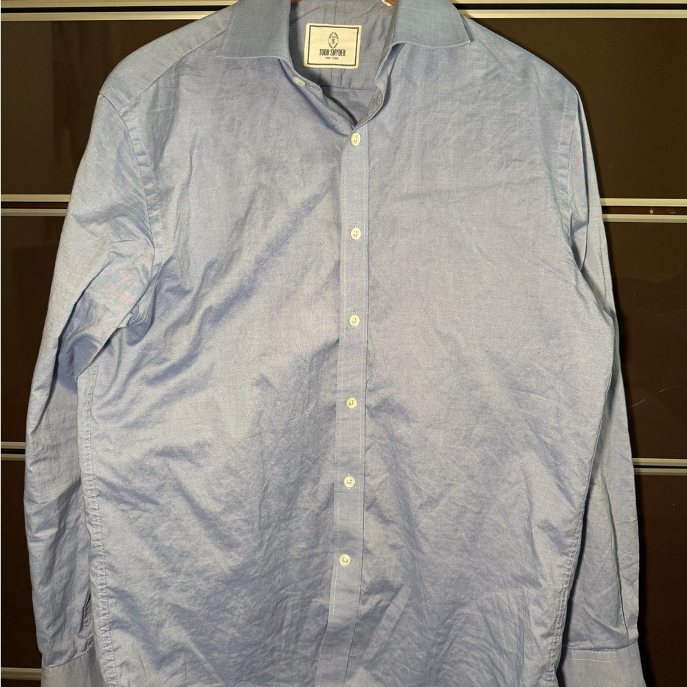 Todd Snyder Sky Blue Dress Shirt